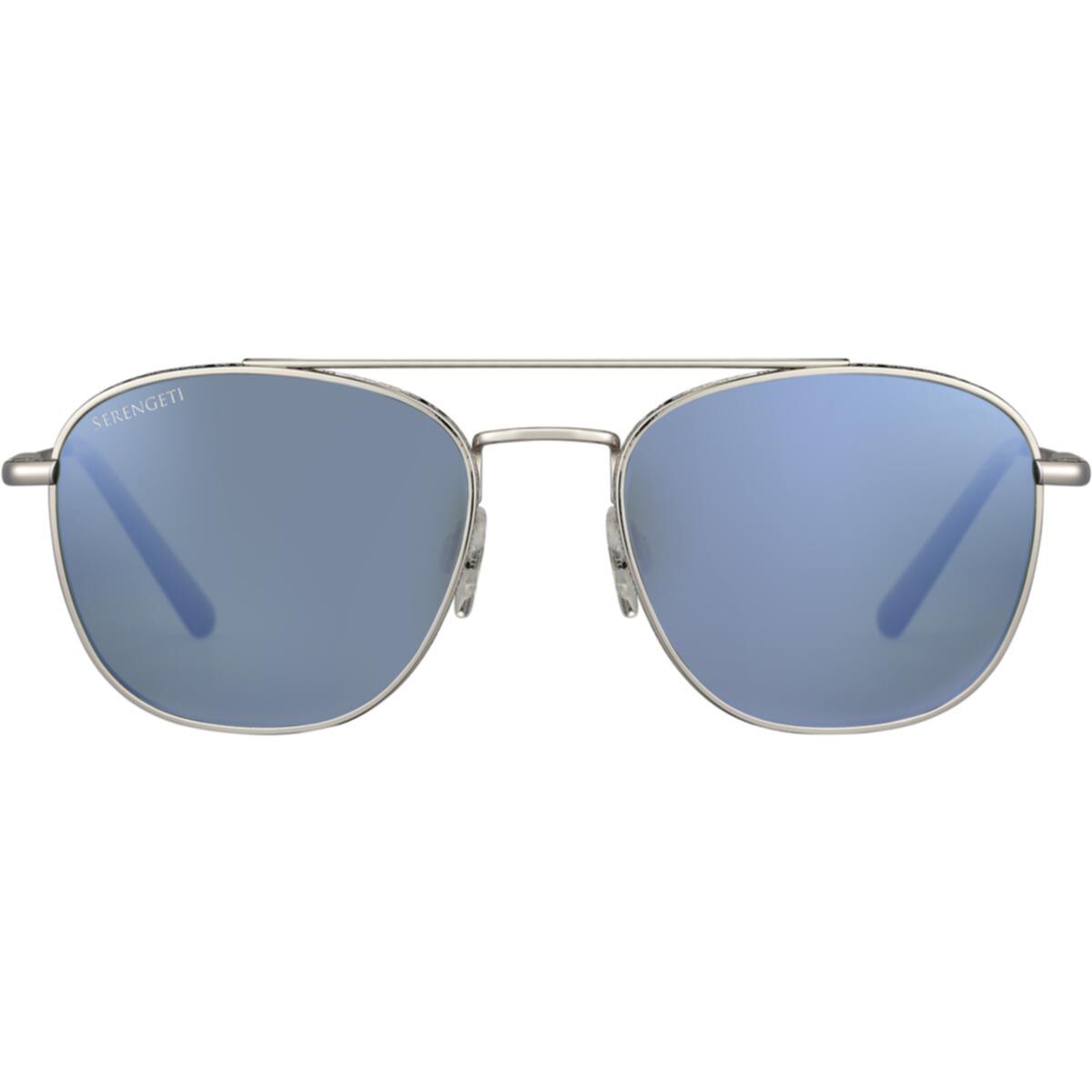 CARROLL, Shiny Silver-Mineral Polarized 555nm Blue Cat 2 to 3, hi-res image number null